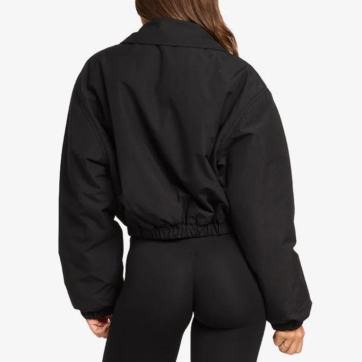 Women's Cropped Oversized Sports Jacket OEM
