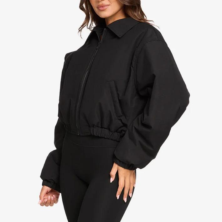  Oversized Zip Up Activewear Sports Jacket OEM