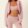 Women's Cropped Zip Hoodie OEM | Lightweight Training & Athleisure Sportswear Manufacturer