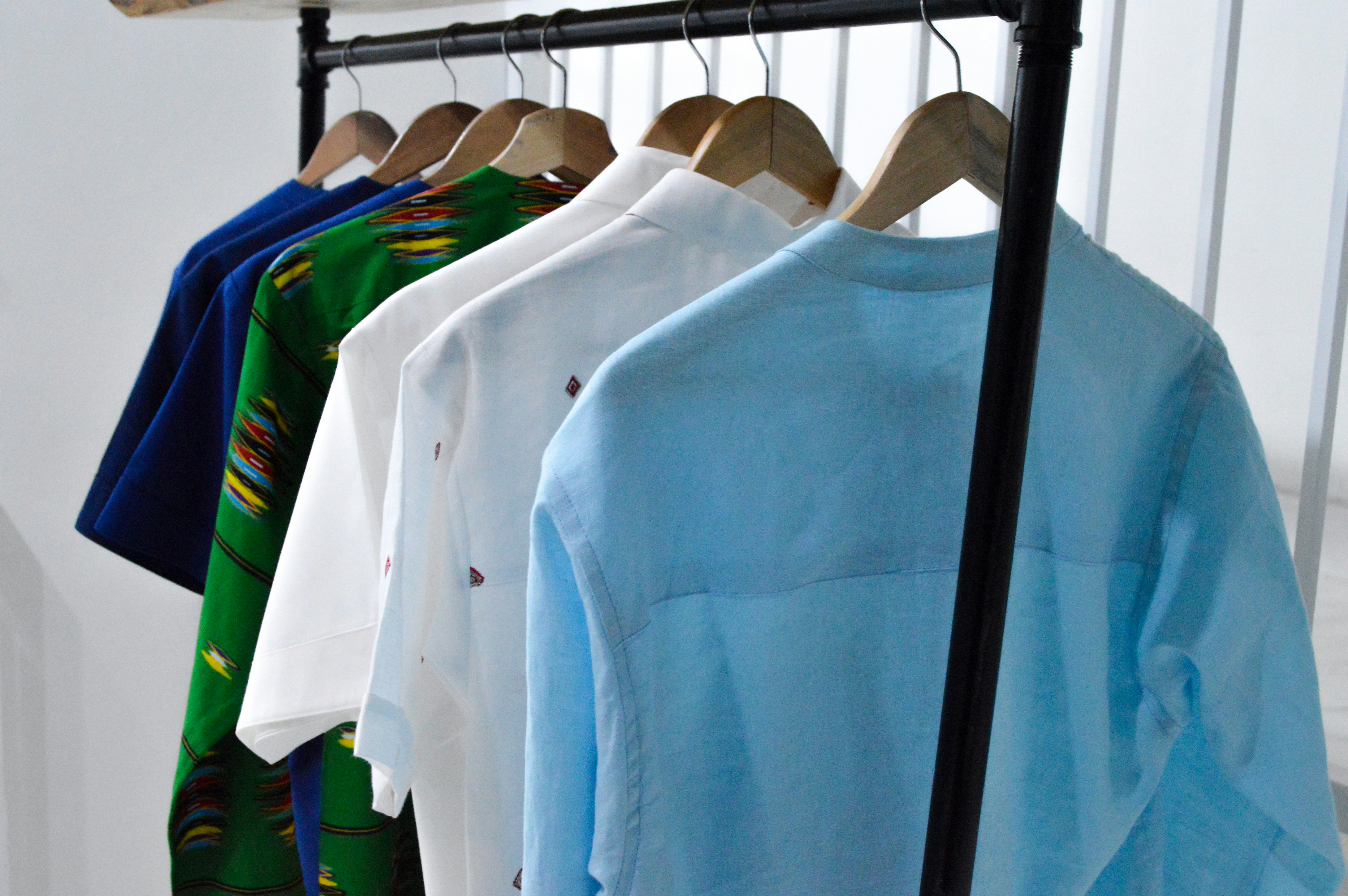 A collection of sustainable activewear made from eco-friendly fabrics