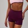 Custom High Waist Seamless-Look Yoga Shorts Manufacturer | Athletic Yoga Shorts Supplier