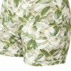 Custom Floral Ribbed Yoga Jumpsuit | Square Neck Romper with Pockets