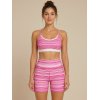 Custom Women's Striped Yoga Set Two-Piece Wholesale Manufacturer