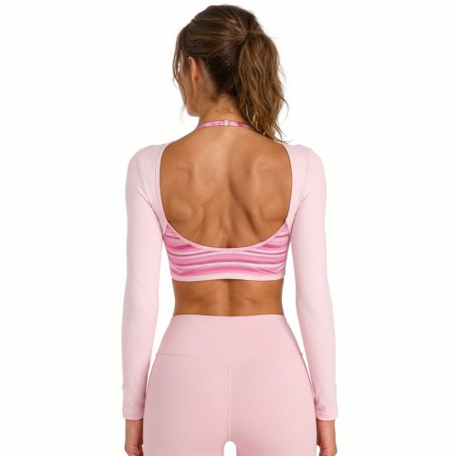 Custom Yoga Tops for Women – High-Performance Breathable & Stretchable Yoga Tops