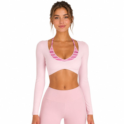 Custom Yoga Tops for Women – High-Performance Breathable & Stretchable Yoga Tops
