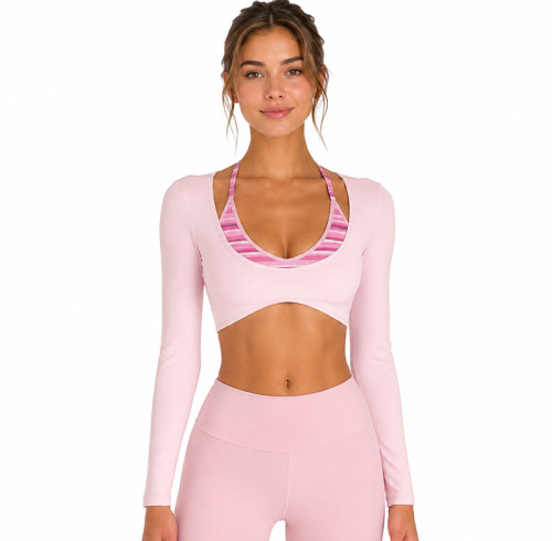 Custom Yoga Tops for Women – High-Performance Breathable & Stretchable Yoga Tops