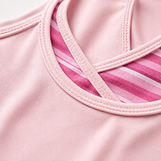 Neckline trim detail