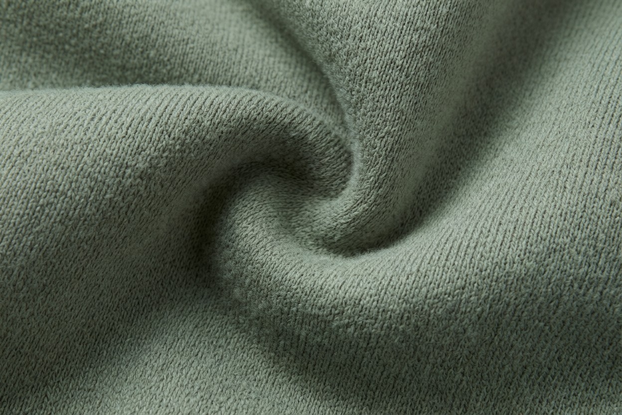 Fabric texture close-up of women sports hoodie jacket