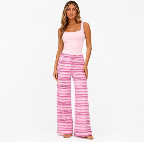 Custom Pink Women's Sweatpants Joggers Set