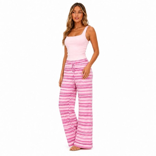 Custom Pink Women's Sweatpants Joggers Set