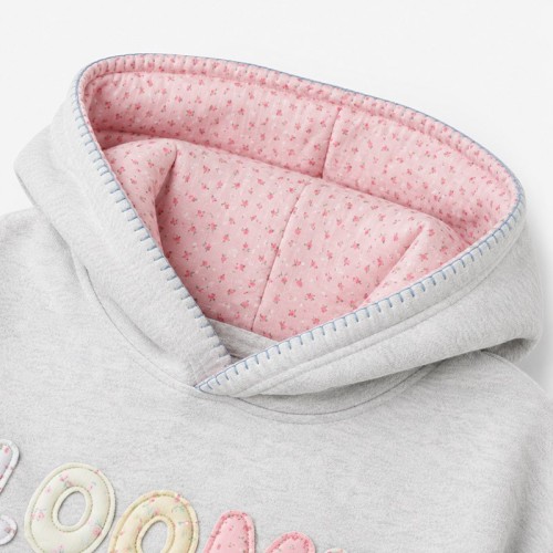Custom Floral Hoodie Set — Loose Fit Hoodie and Shorts for Women