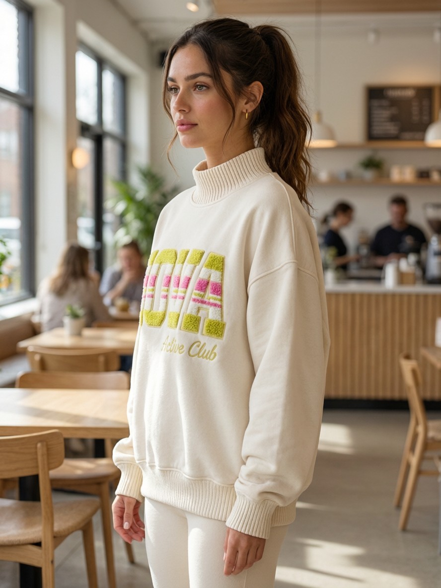 Side view pullover hoodie