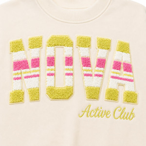 Custom Chenille Letter Hoodie | OEM Half-Neck Pullover Sweatshirt Manufacturer