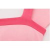Custom Contrast Strap Sports Bra - Women's Square Neck Yoga Crop Top with High Elasticity