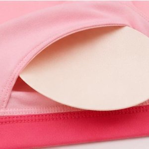 Custom Contrast Strap Sports Bra - Women's Square Neck Yoga Crop Top with High Elasticity