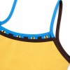 Custom Color-Block Sports Bra - Thin-Strap High-Elastic Yoga Bra