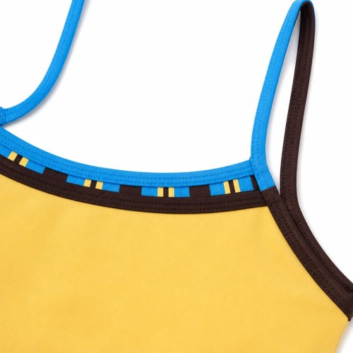 Custom Color-Block Sports Bra - Thin-Strap High-Elastic Yoga Bra