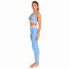 Custom Polka Dot Halter Yoga Set - Sports Bra & High Waist Leggings 2-Piece