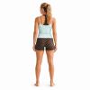Custom Polka Dot Yoga Set - Stretch Tank Top & Workout Shorts 2-Piece