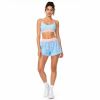Custom Contrast Halter Yoga Set - Sports Bra & Drawstring Pocket Shorts 2-Piece