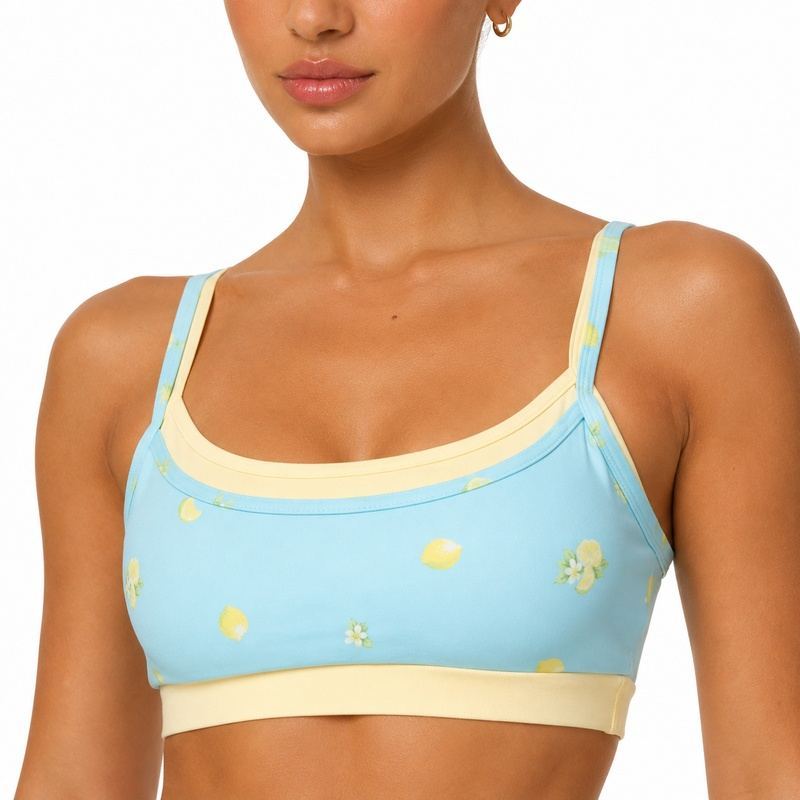 Layered Sports Bra Construction Detail
