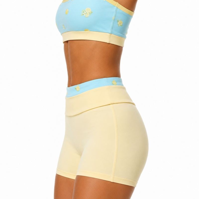 Shorts Side Seam and Waistband Detail