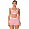Custom Polka Dot Yoga Set - Trim Sports Bra & Workout Shorts 2-Piece Outfit