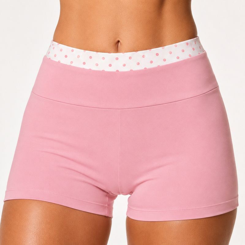 Workout Shorts Waistband Detail