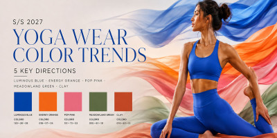 S/S 2027 Yoga Wear Color Trends: 5 Key Directions for Activewear Brands