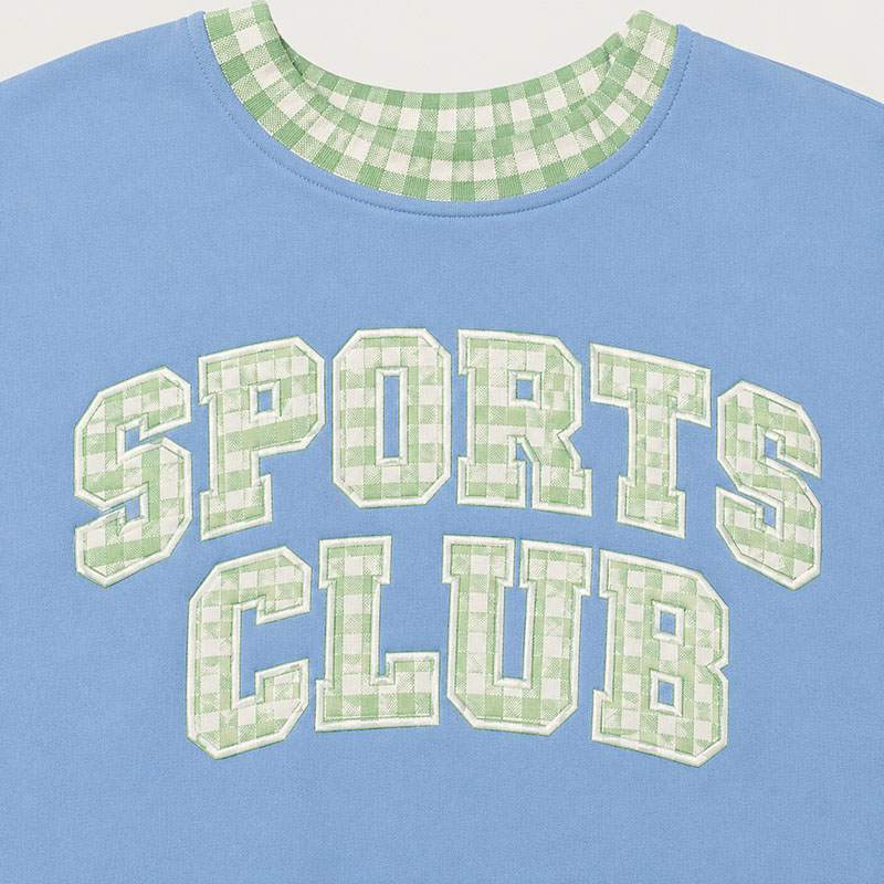 Detalle del Aplicado de Letras SPORTS CLUB