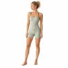 Bodysuit de Yoga con Estampado de Puntos Verdes Sage Personalizado - Modelo Y-Back con Tirantes