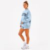 Sudadera para Mujer Personalizada con Logo | Camiseta de Actividad con Cuello de Pico