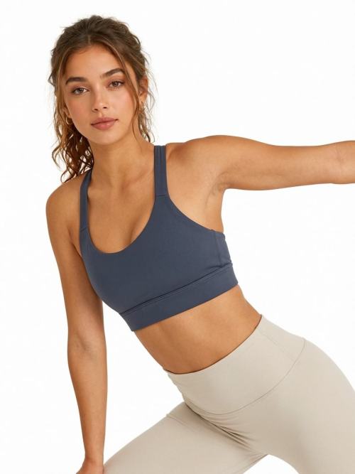 Camiseta de Entrenamiento con Tirantes Ajustables Personalizado para Mujer | Camisola de Deporte Longline con Cuello en Pico Personalizado