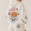 Chaleco y Pantalones de Chica Grande con Estampado de Pastel de Cereza Personalizado - OEM Fabricante de Ropa de Casa