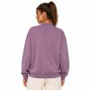 Sudadera para Mujer Oversized con Cuello Mock Personalizado