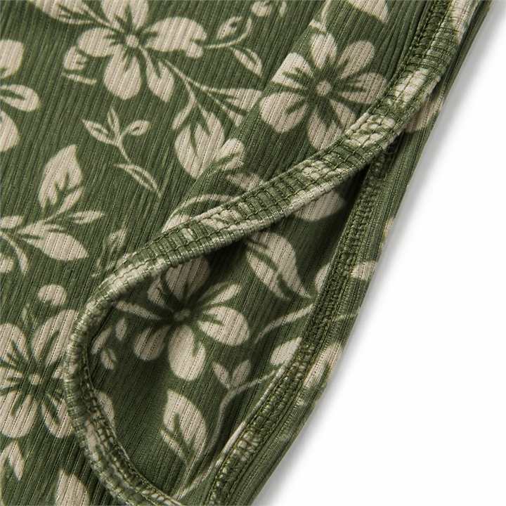 Side Seam and Built-In Short Liner Detail