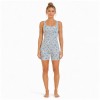 Custom Square Neck Floral Yoga Jumpsuit | Built-In Shorts for Studio