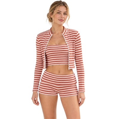 Yoga Set Manufacturer – Ribbed 3-Piece | Zip Jacket | Women's Athleisure