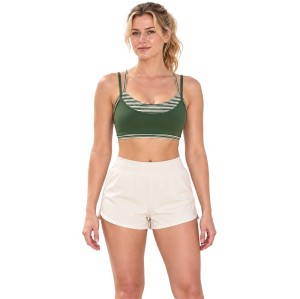 Layered Sports Bra OEM – Double Straps & U-Neck | Women's Yoga