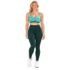 Ruched Sports Bra OEM – Striped V-Neck & Racerback | Women's Yoga