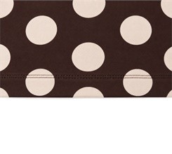 Custom Polka Dot Yoga Set – Square Neck Top & High Waist Shorts