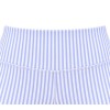Custom Striped Yoga Set – Cami Top & High-Waist Shorts