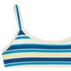 Custom Striped Yoga Set – Scoop Neck Top & High-Waist Shorts