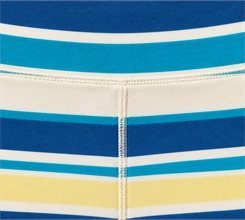 Custom Striped Yoga Set – Scoop Neck Top & High-Waist Shorts