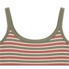 Custom Flared Yoga Set – Striped Cami Top & Full-Length Pants