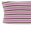 Custom High Neck Yoga Set – Mauve Stripe Crop Top & Shorts
