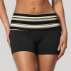 Short de yoga personnalisé | Taille rabattable à blocs de couleur pour l’entraînement féminin