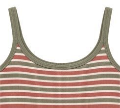 Ensemble de yoga évasé personnalisé – Caraco rayé et pantalon long