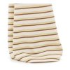 Ensemble de yoga sans bretelles personnalisé – Haut bandeau rayé et pantalon large
