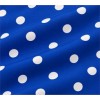 Custom Women Polka Dot V-Neck Yoga Bra | Wide Straps & Molded Cups